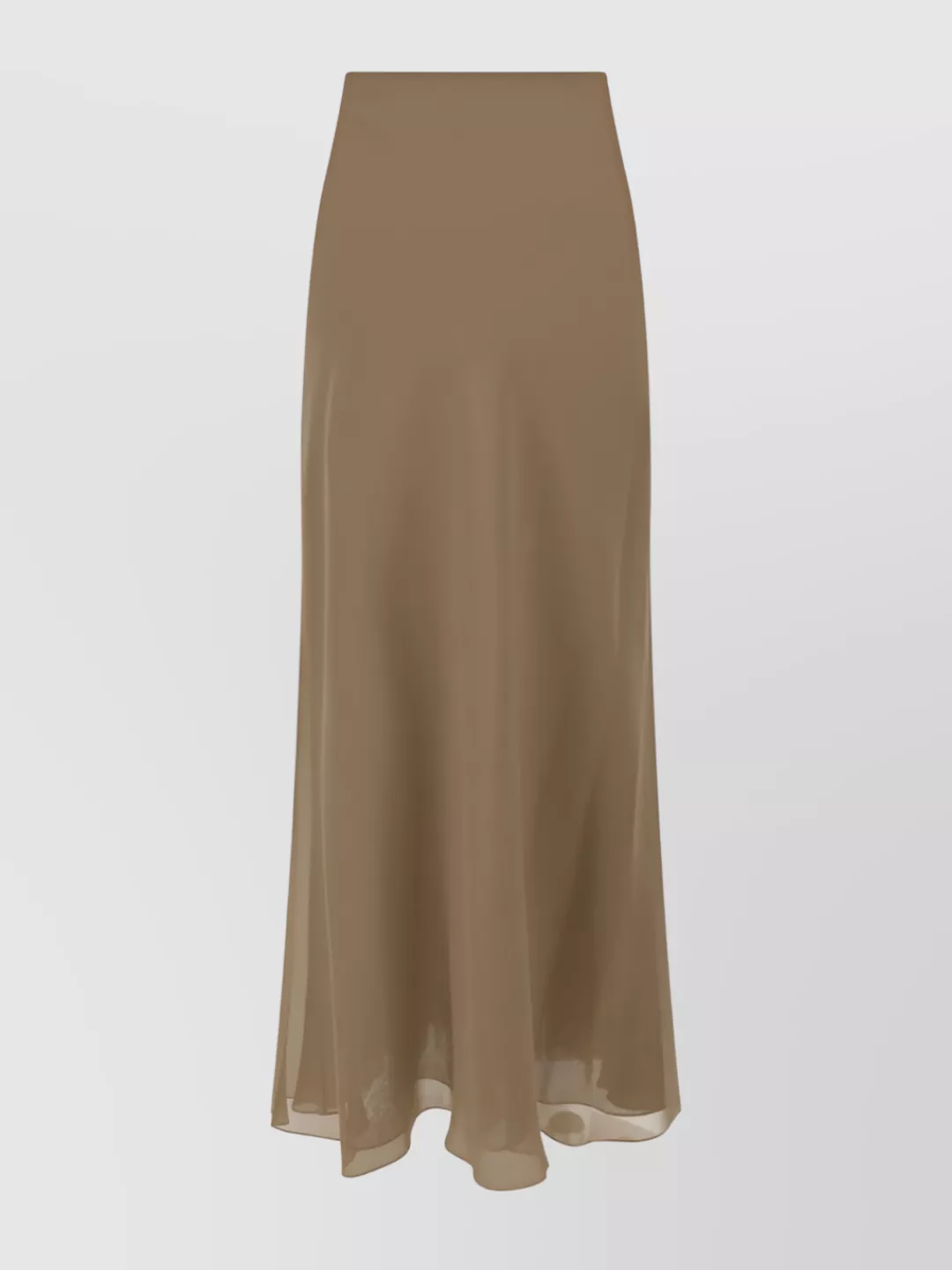 Shop Khaite Flowy Asymmetric Foot-length Skirt