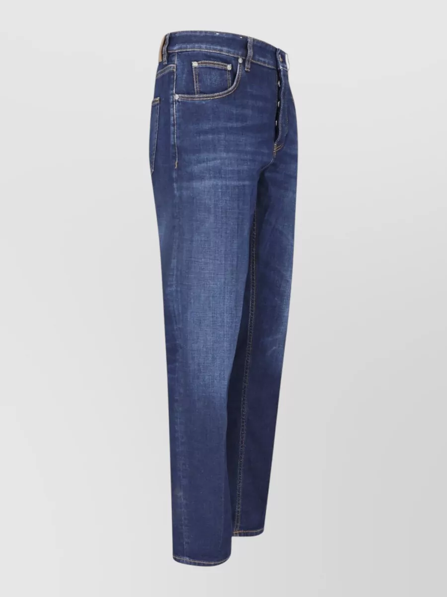Pt Torino Straight-Leg Denim Jeans