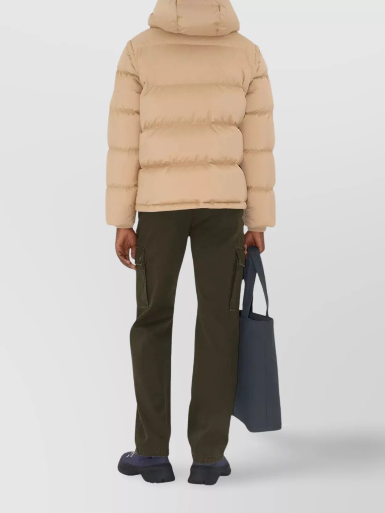Burberry Padded Jacket Featuring Removable Sleeves
