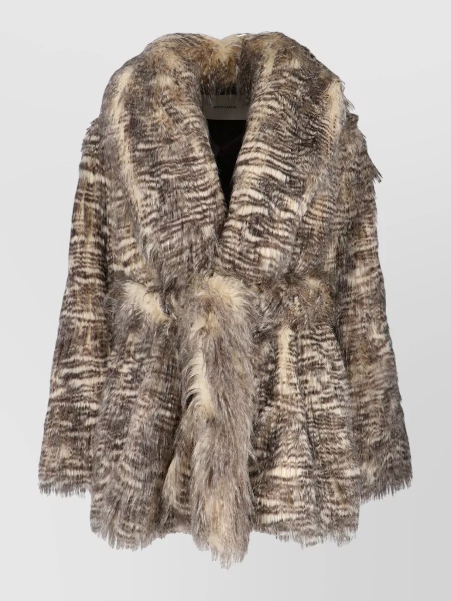 Entire Studios faux fur coat