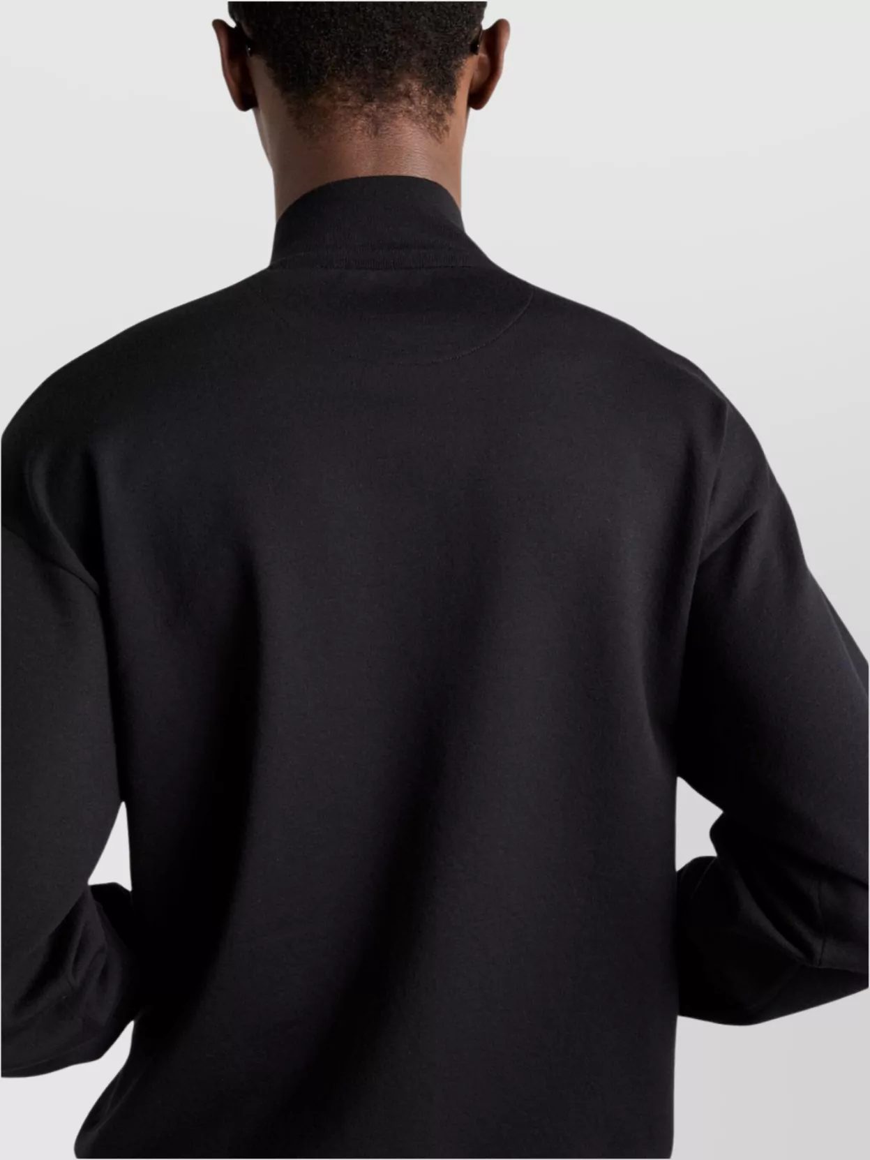 Prada Ribbed Cuffs And Hem Oversized Wool Cardigan