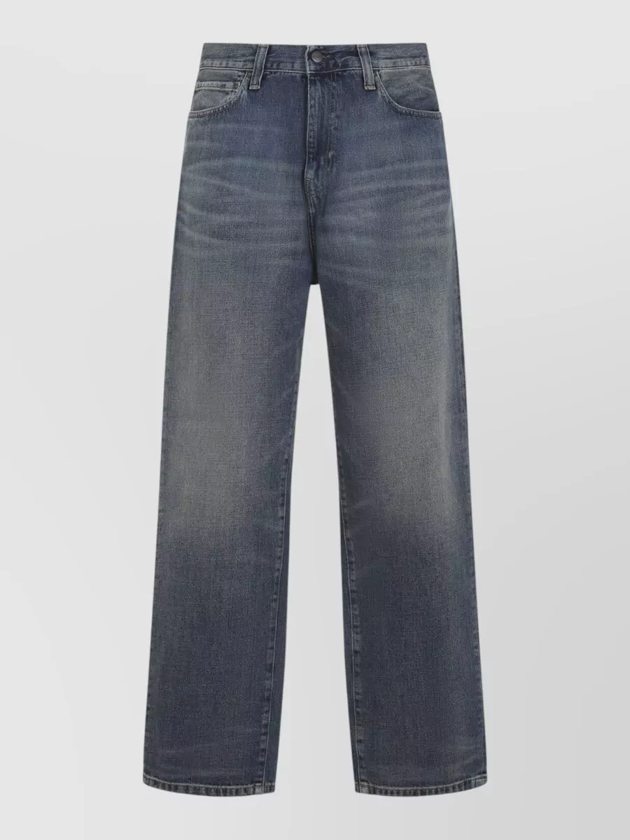 Carhartt Wip denim mid-rise tapered jeans