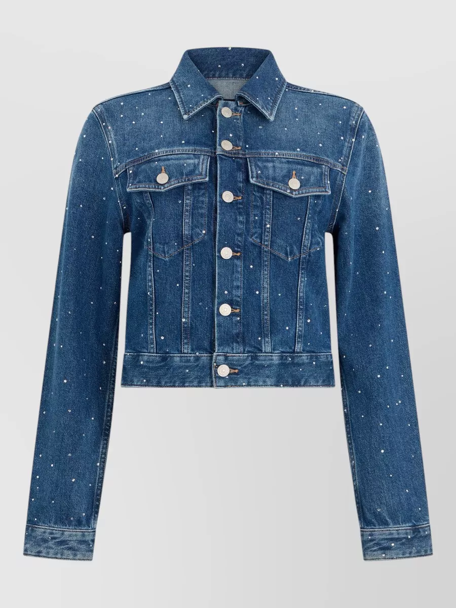 7 For All Mankind cropped denim jacket