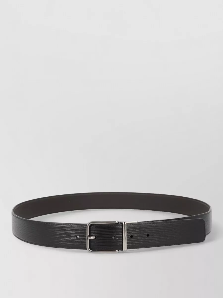 Zegna leather belt