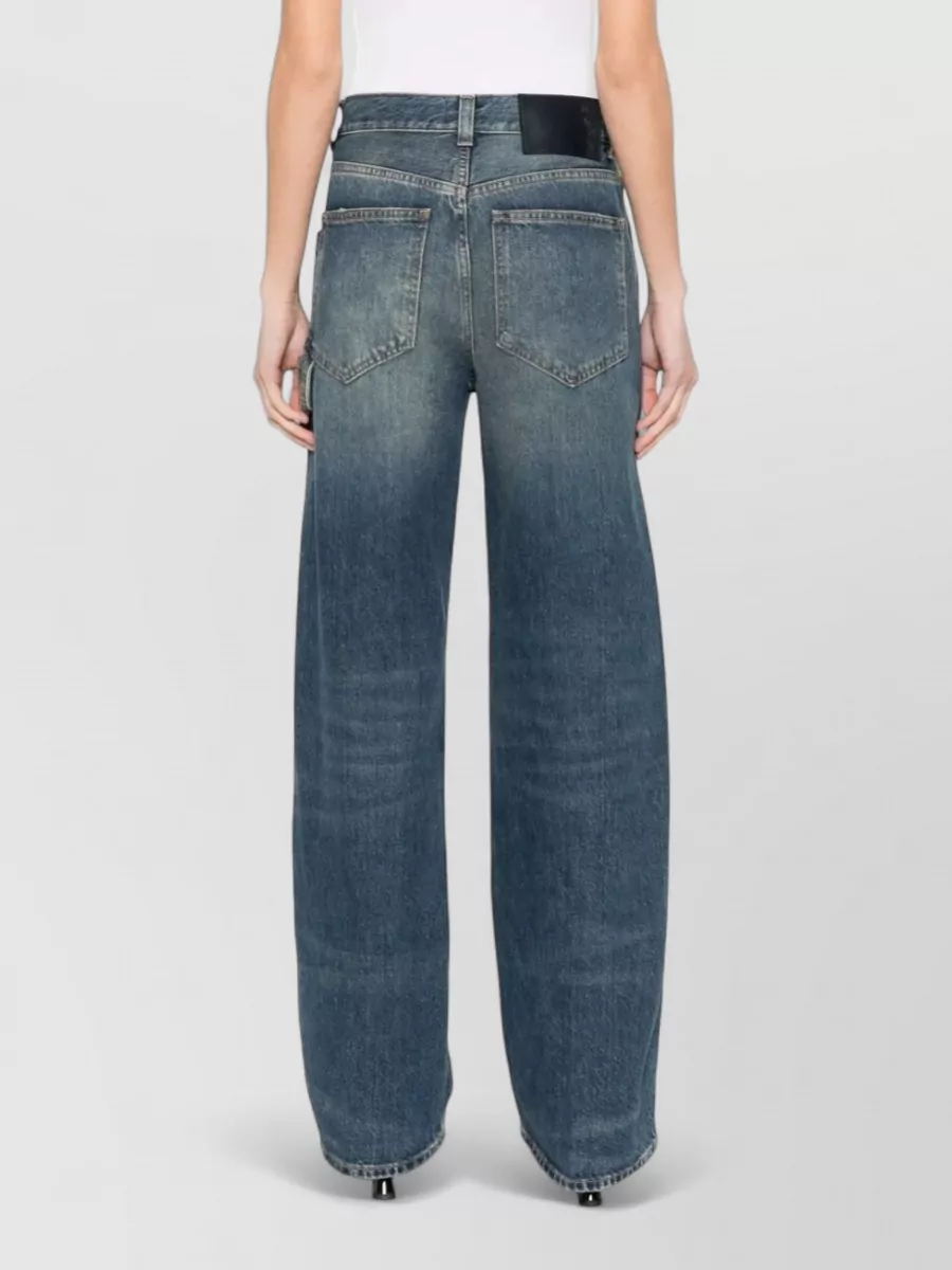 Haikure Winona Regular Fit Wide Leg Jeans