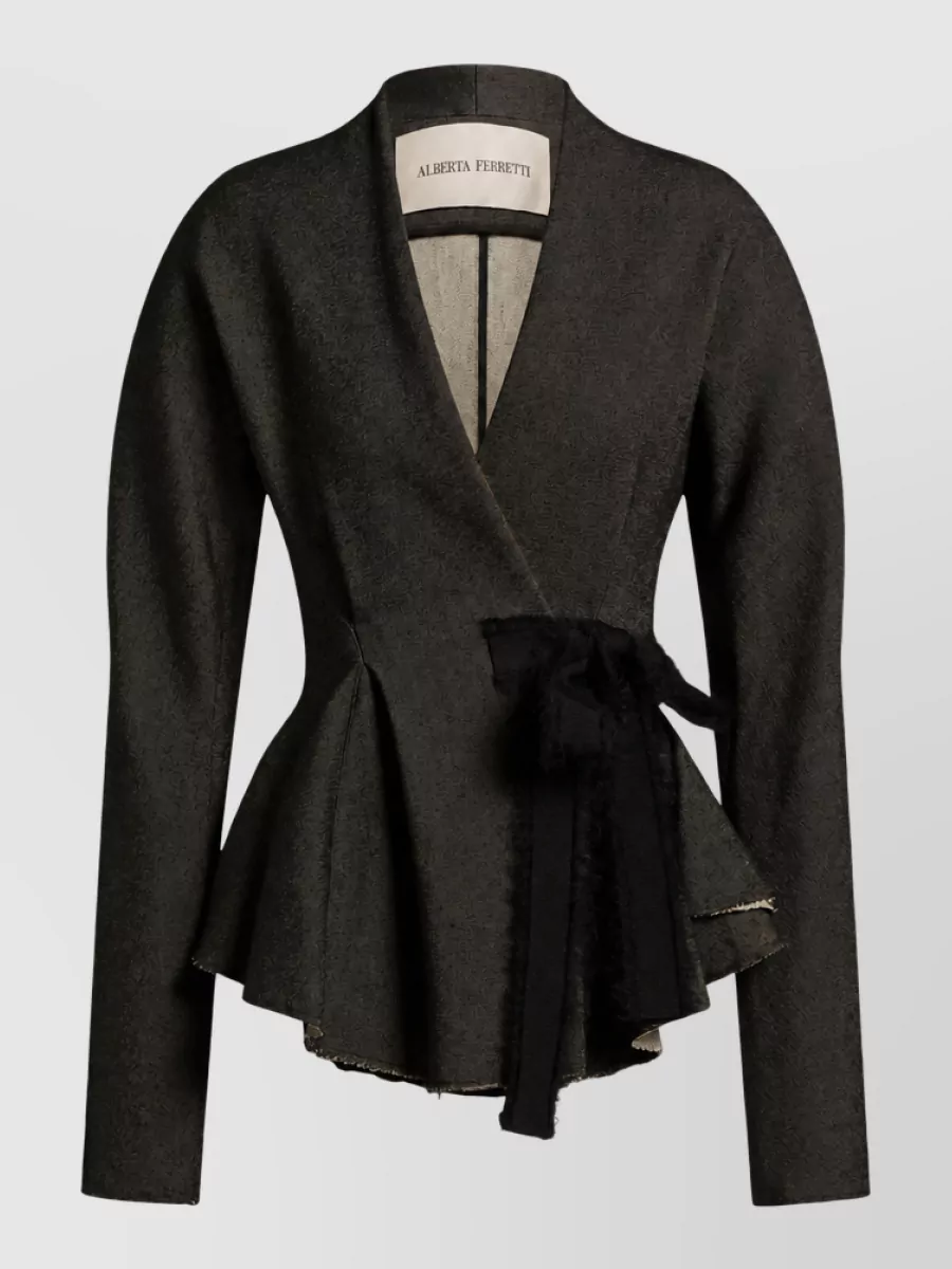 Alberta Ferretti fitted tailored jacket