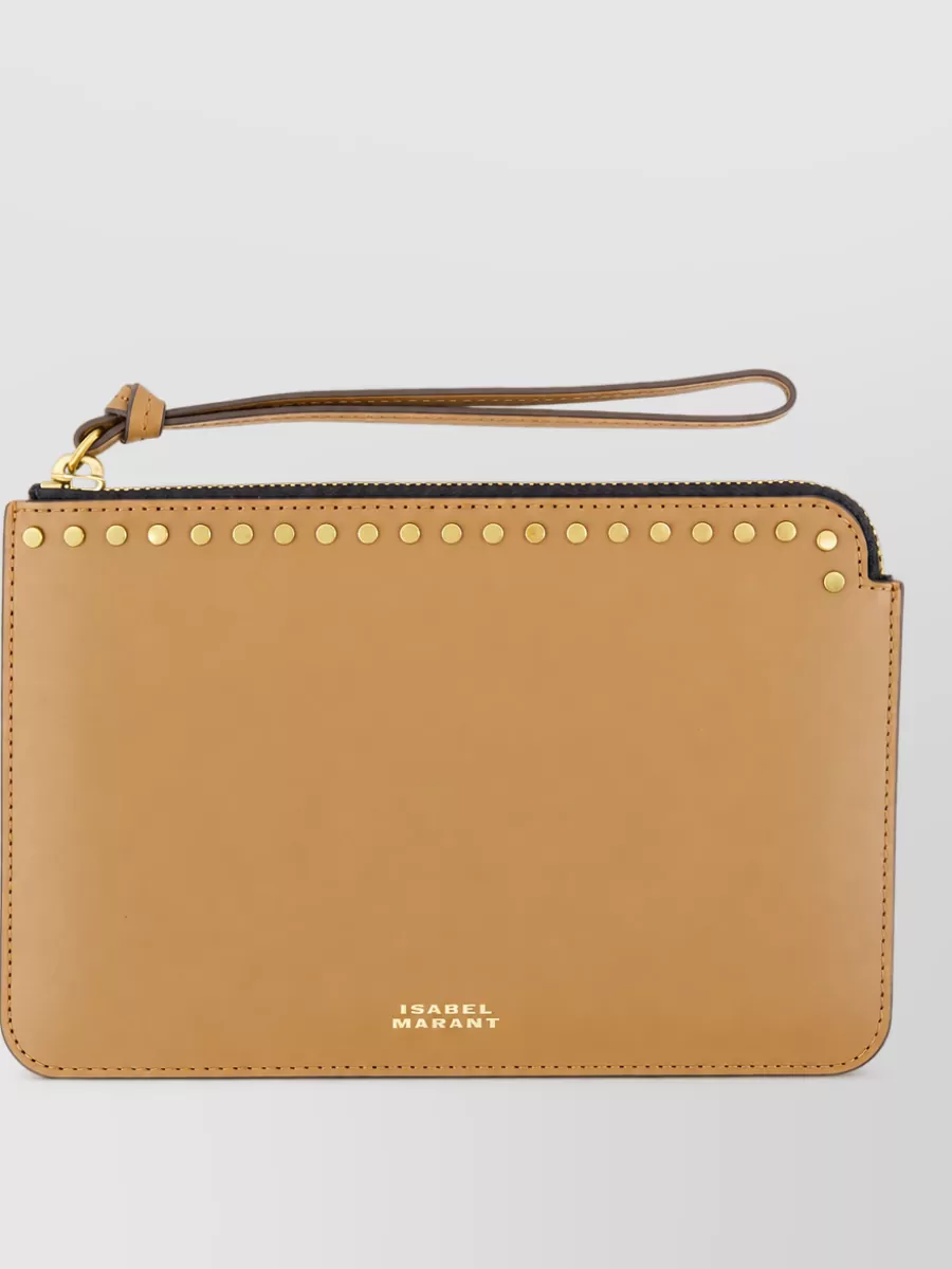 Isabel Marant altay leather clutch bag