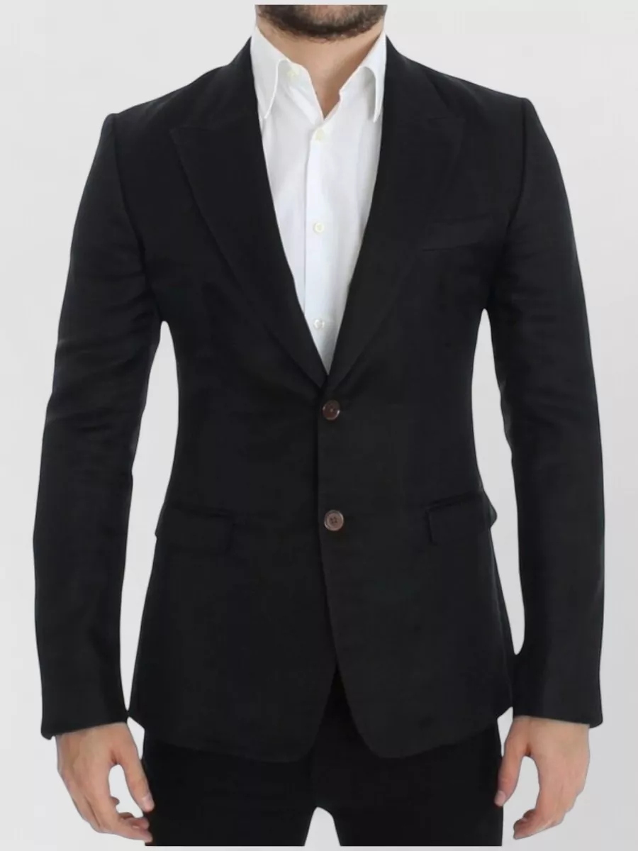 Dolce&Gabbana Silk Slim-Fit Blazer