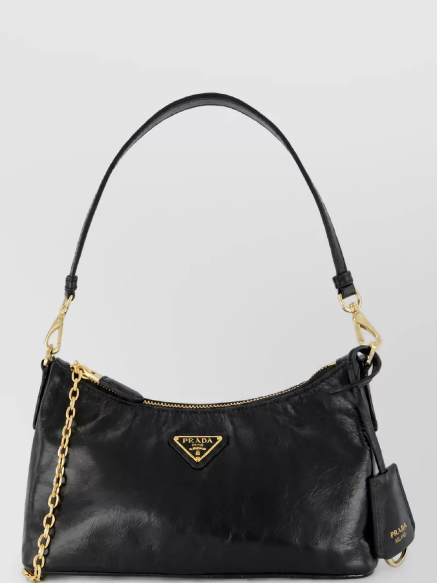 Prada Mini Leather Clutch Bag