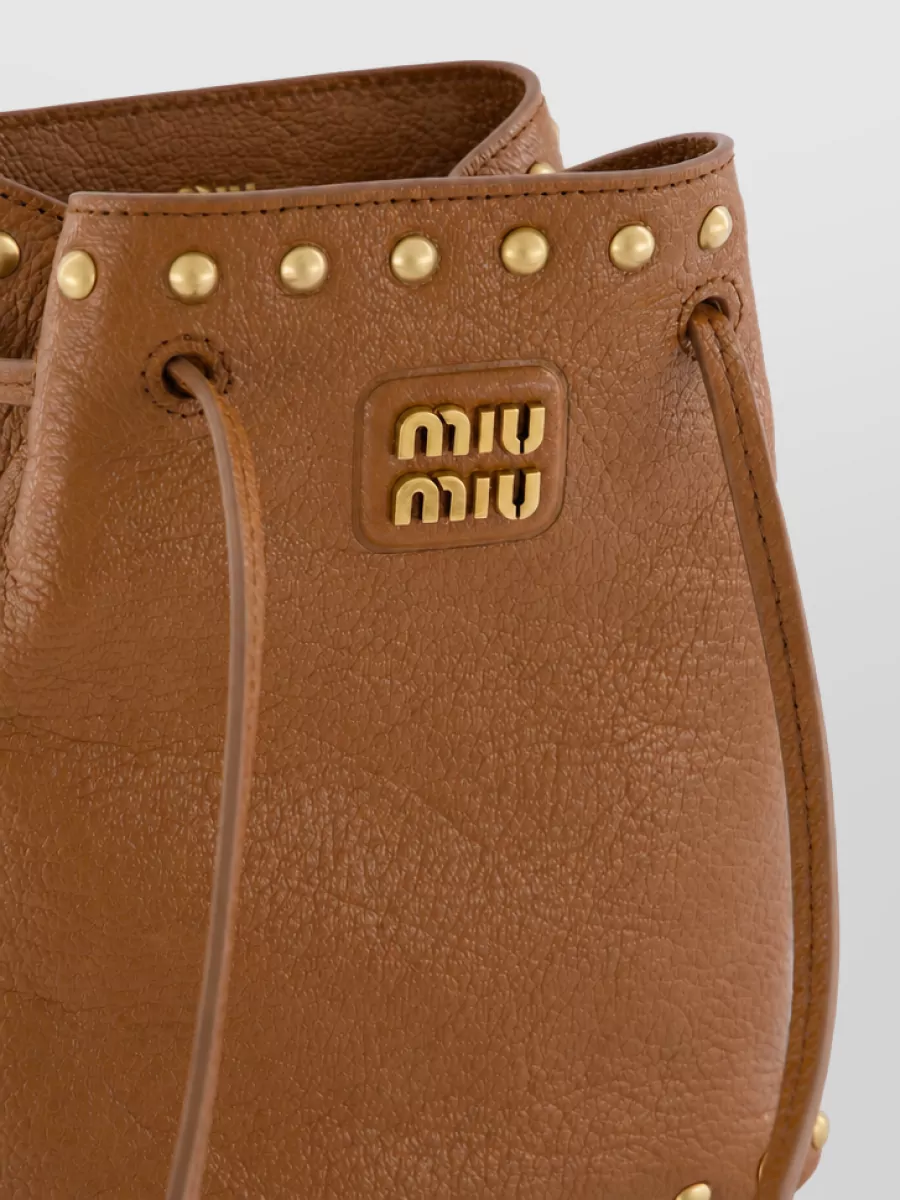 Miu Miu Bucket Bag Leather Bucket Bag