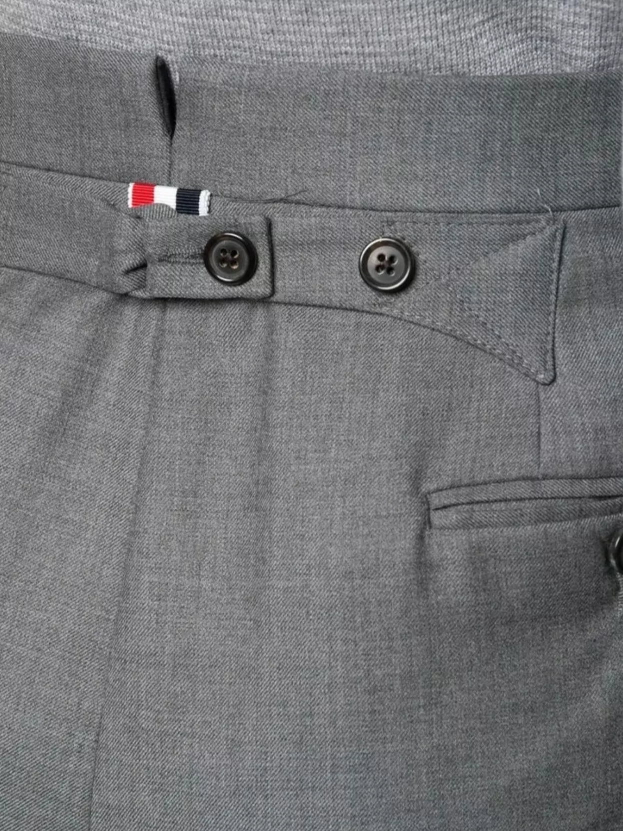 Thom Browne Trouser Backstrap Fit 1 Cropped Length