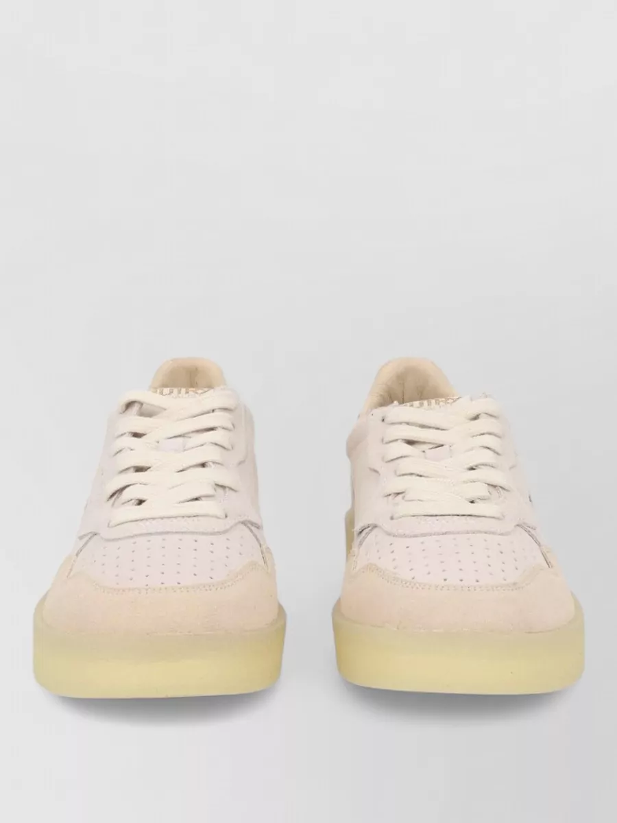 Autry leather lace-up sneakers