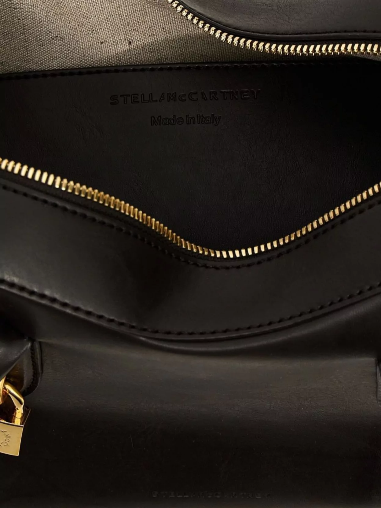 Stella Mccartney Structured Shape Shoulder Bag With Top Handles