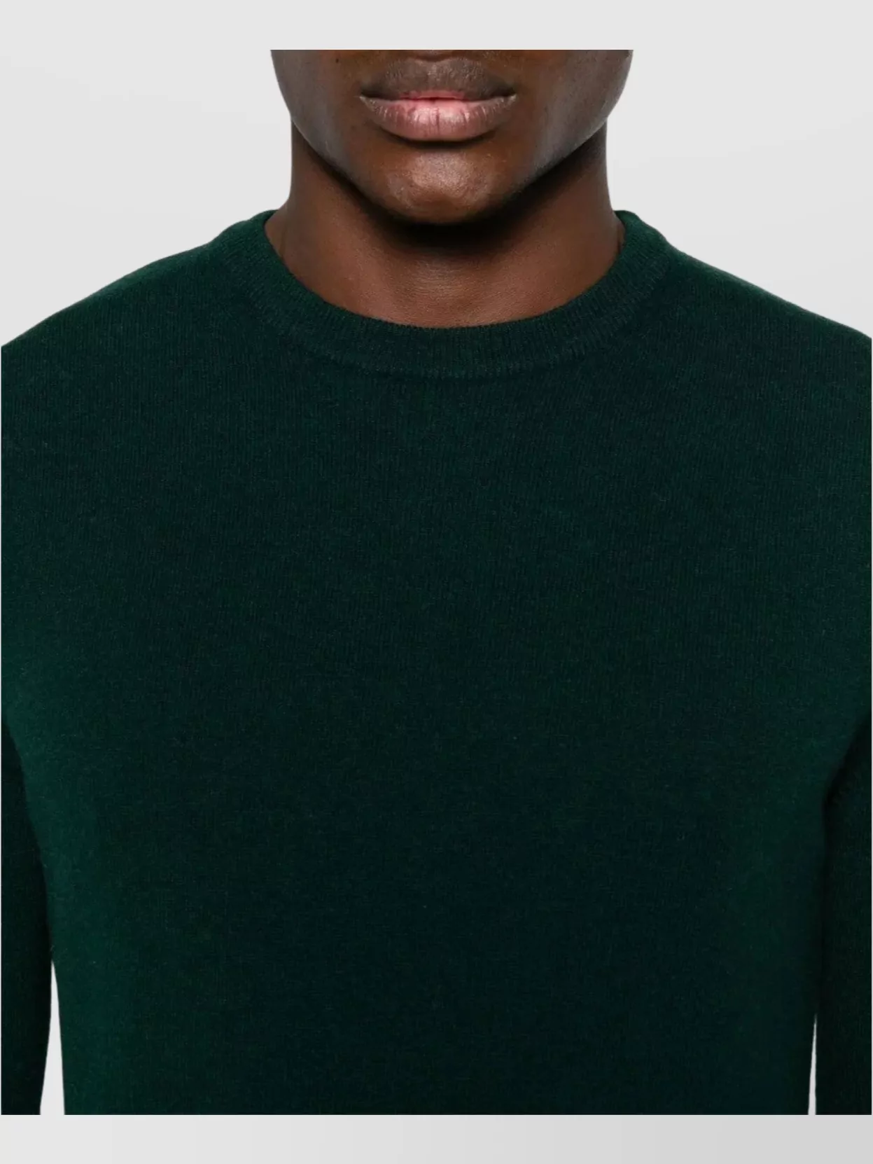 Woolrich Long Sleeve Ribbed Crewneck Knit Sweater