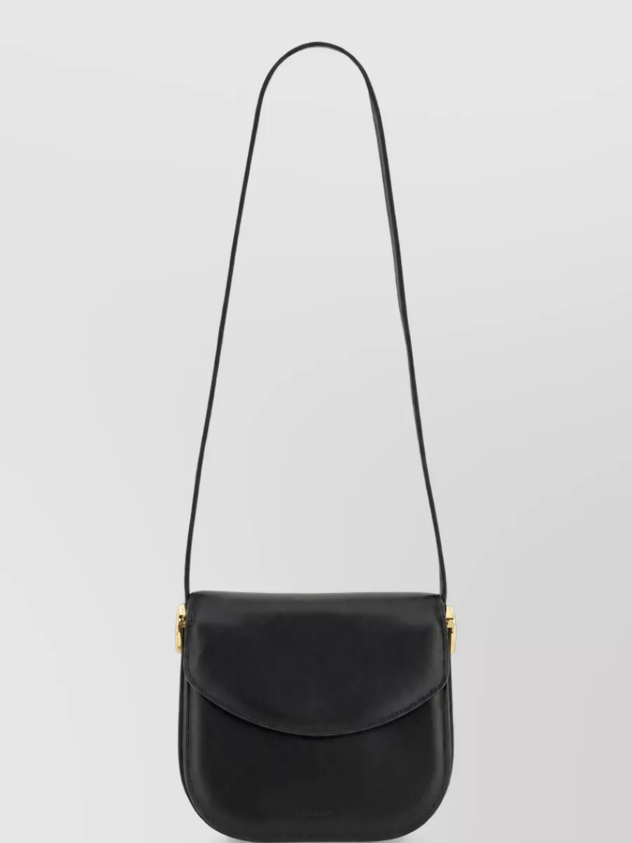 Jil Sander Na Leather Crossbody Bag