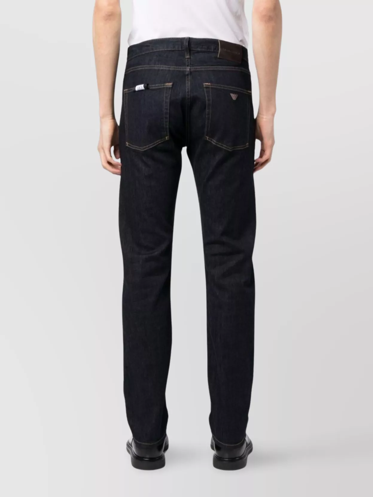 Emporio Armani Dark Wash Slim Cut Jeans
