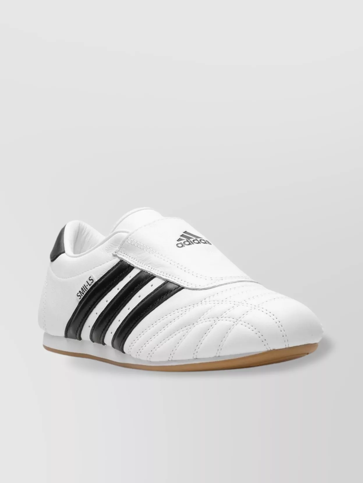 Adidas Taekwondo Sneaker Quilted Rubber Sole Stripes