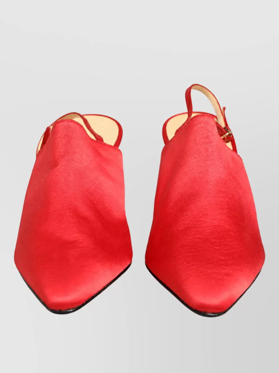 Dolce&Gabbana Suede Leather Slingback Mules