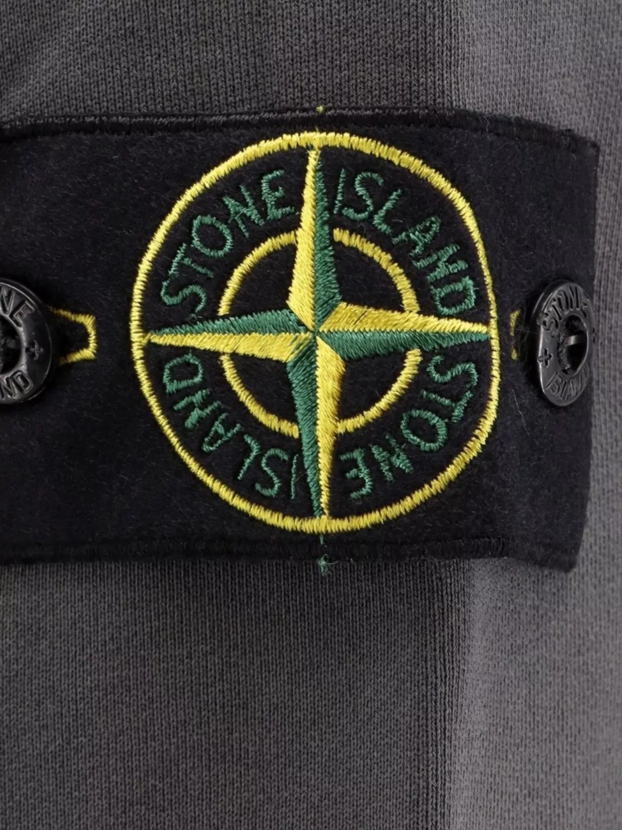 Stone Island Cotton Pullover With Hood And Pocket