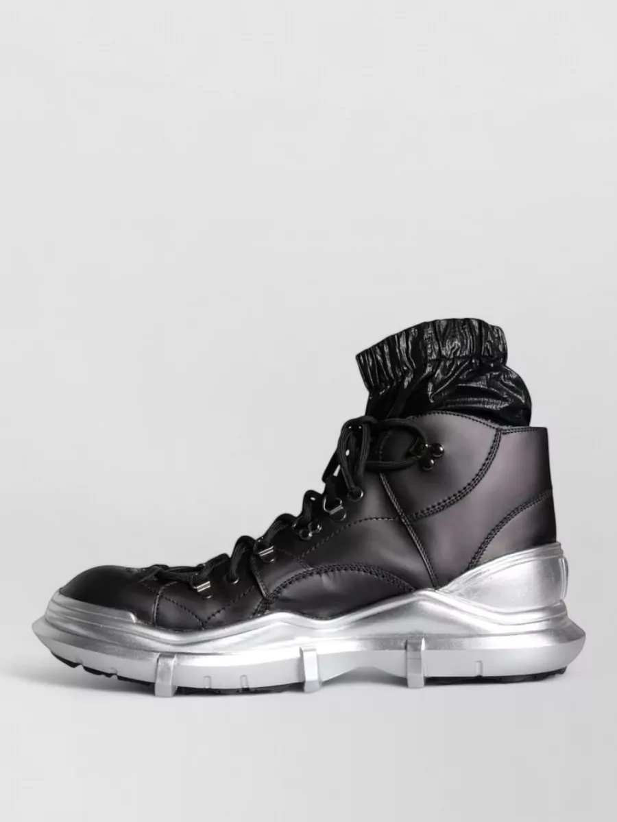 Dolce&Gabbana Nylon High-Top Sneakers