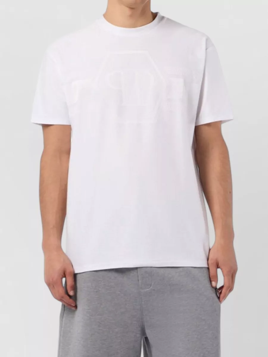 Philipp Plein Jacquard Logo-Print T-Shirt