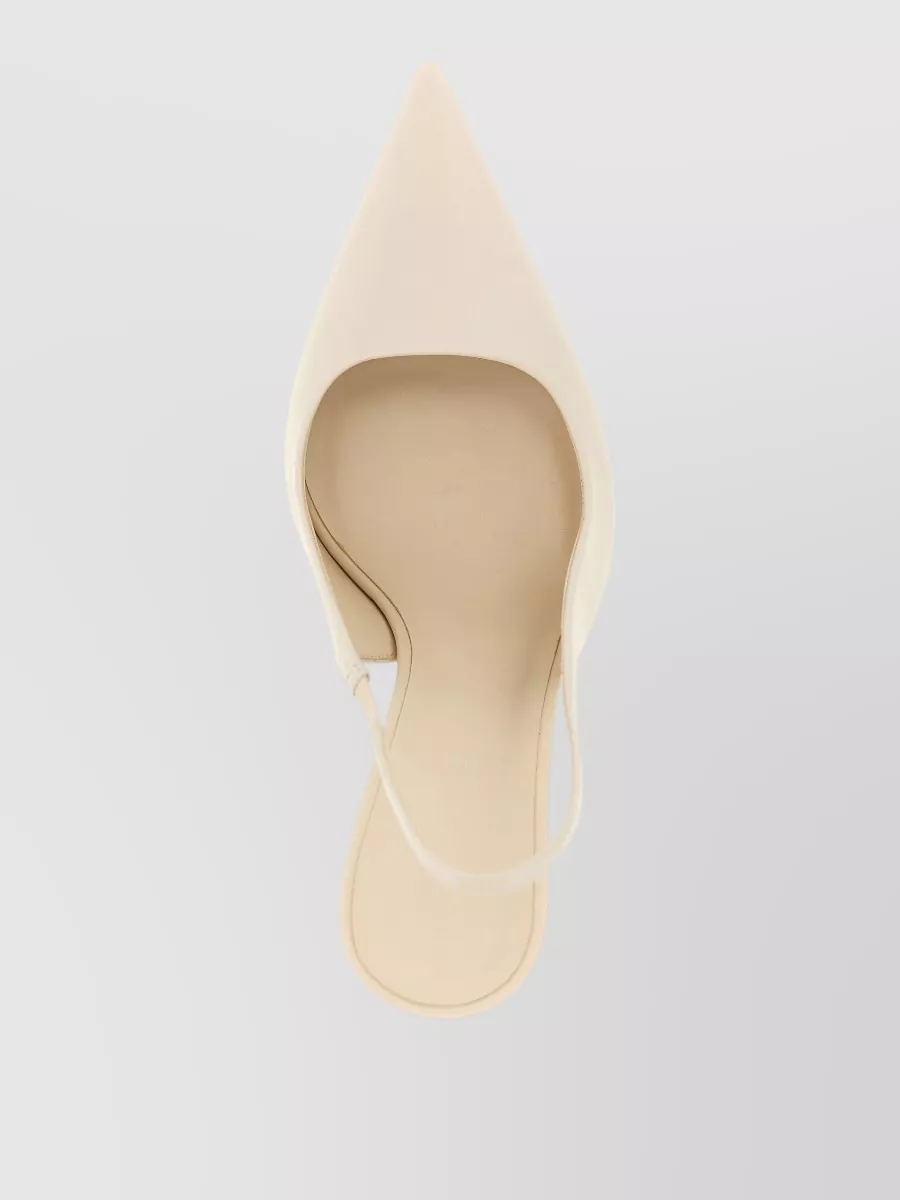 Brunello Cucinelli Leather Slingback Pumps