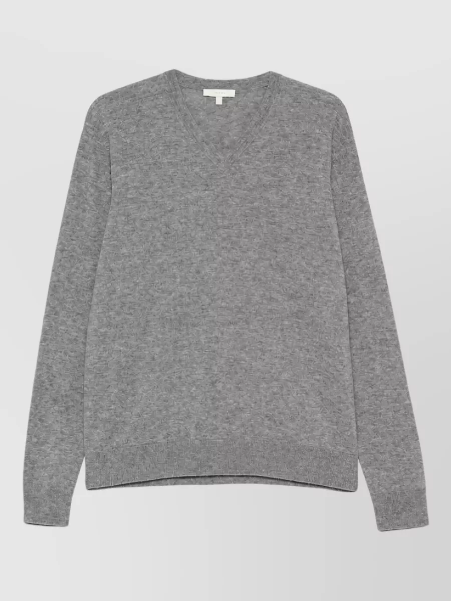 The Row cashmere v-neck sweater