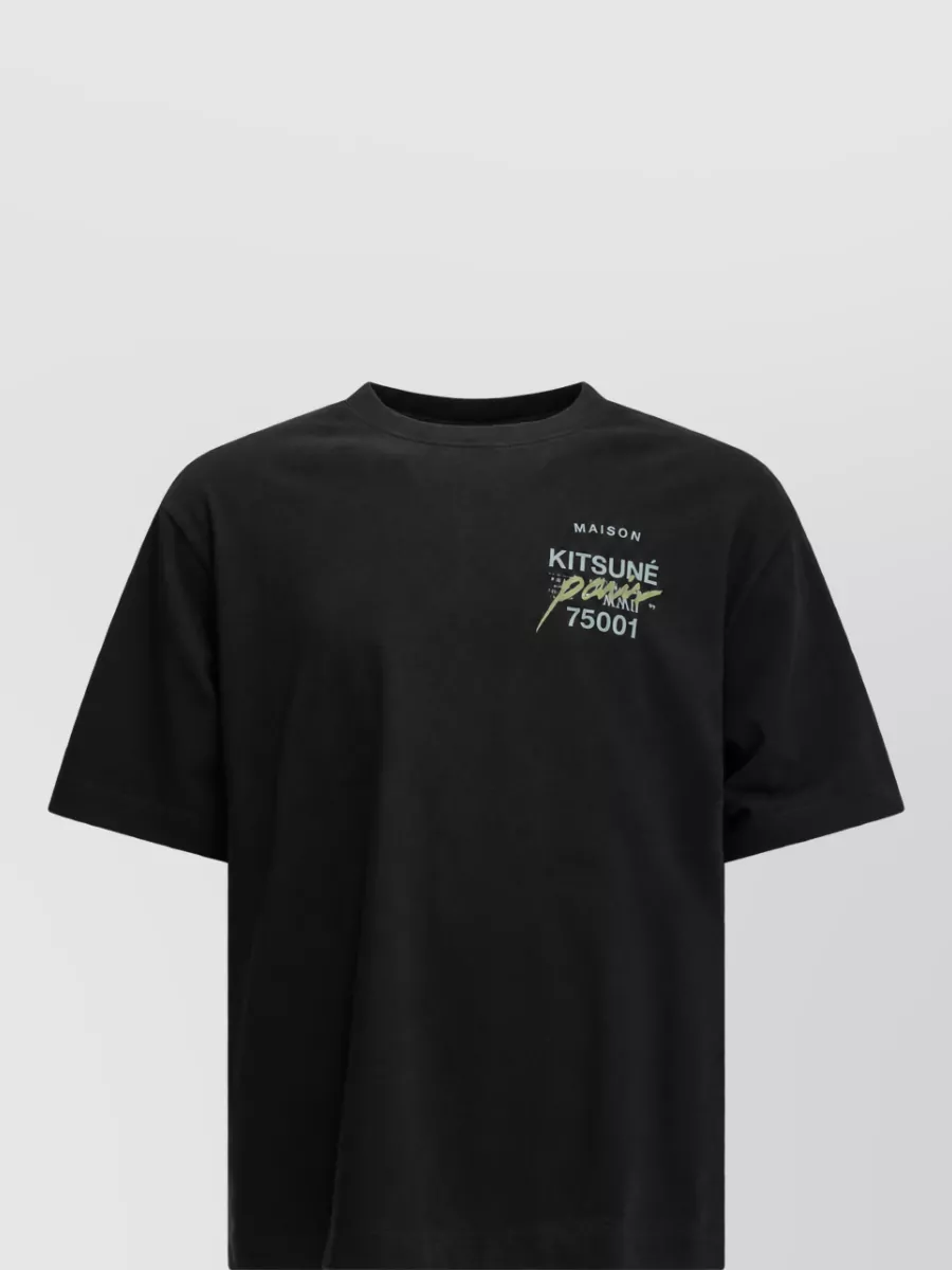 Maison Kitsuné cotton crew-neck t-shirt
