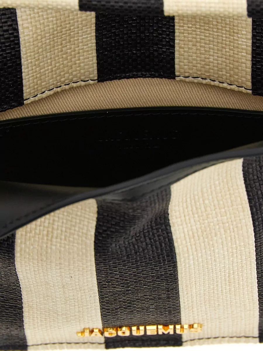 Jacquemus Petite Square Round Clutch Chain Strap