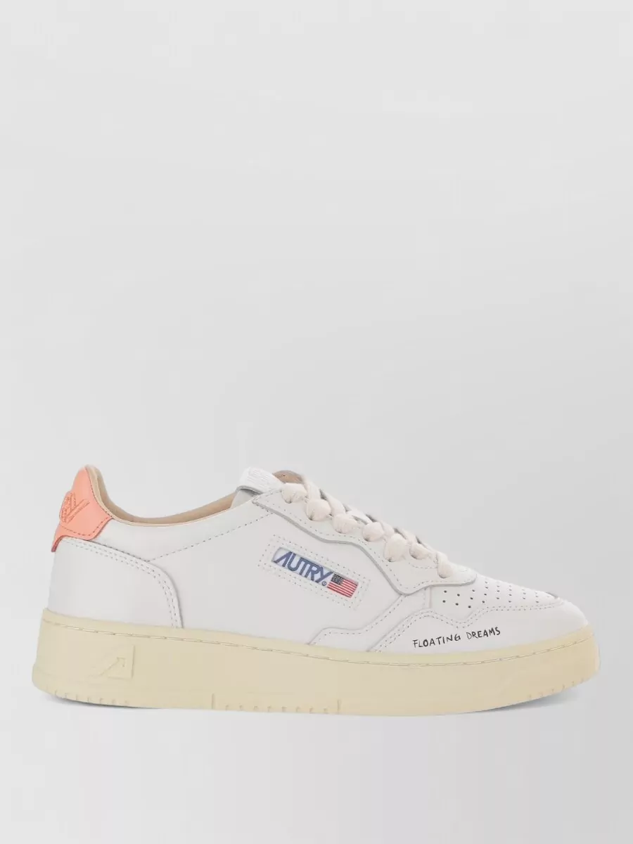 Autry Leather Panelled Low-Top Sneakers