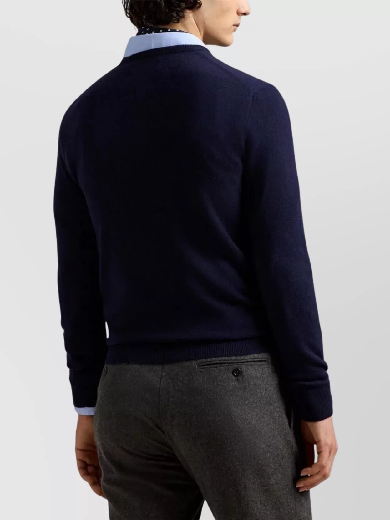 Polo Ralph Lauren Ribbed Cuff Long Sleeve Crew Neck Sweater