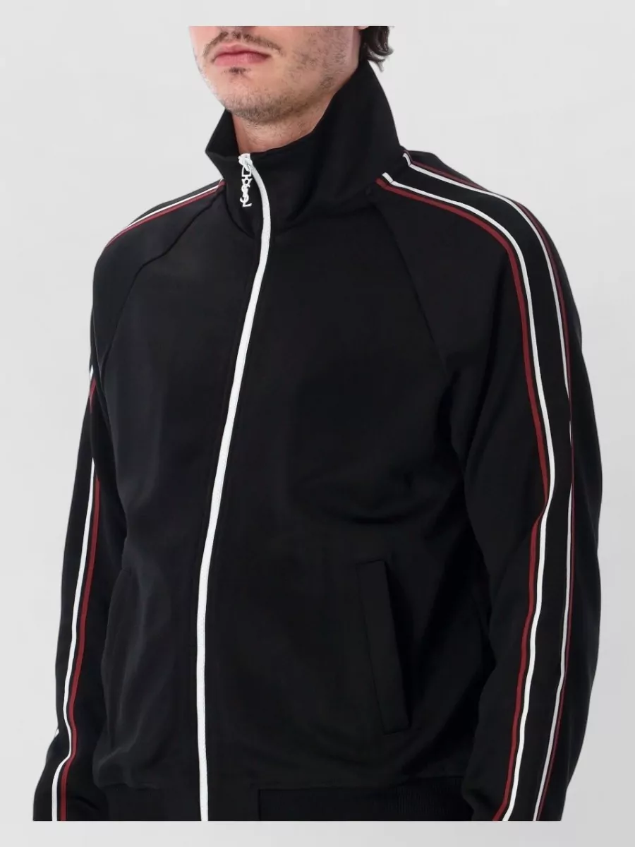 Saint Laurent Jersey Track Jacket