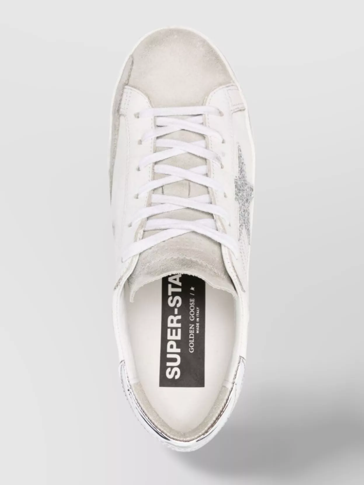 Golden Goose Low Top Sneakers Glitter Detailing