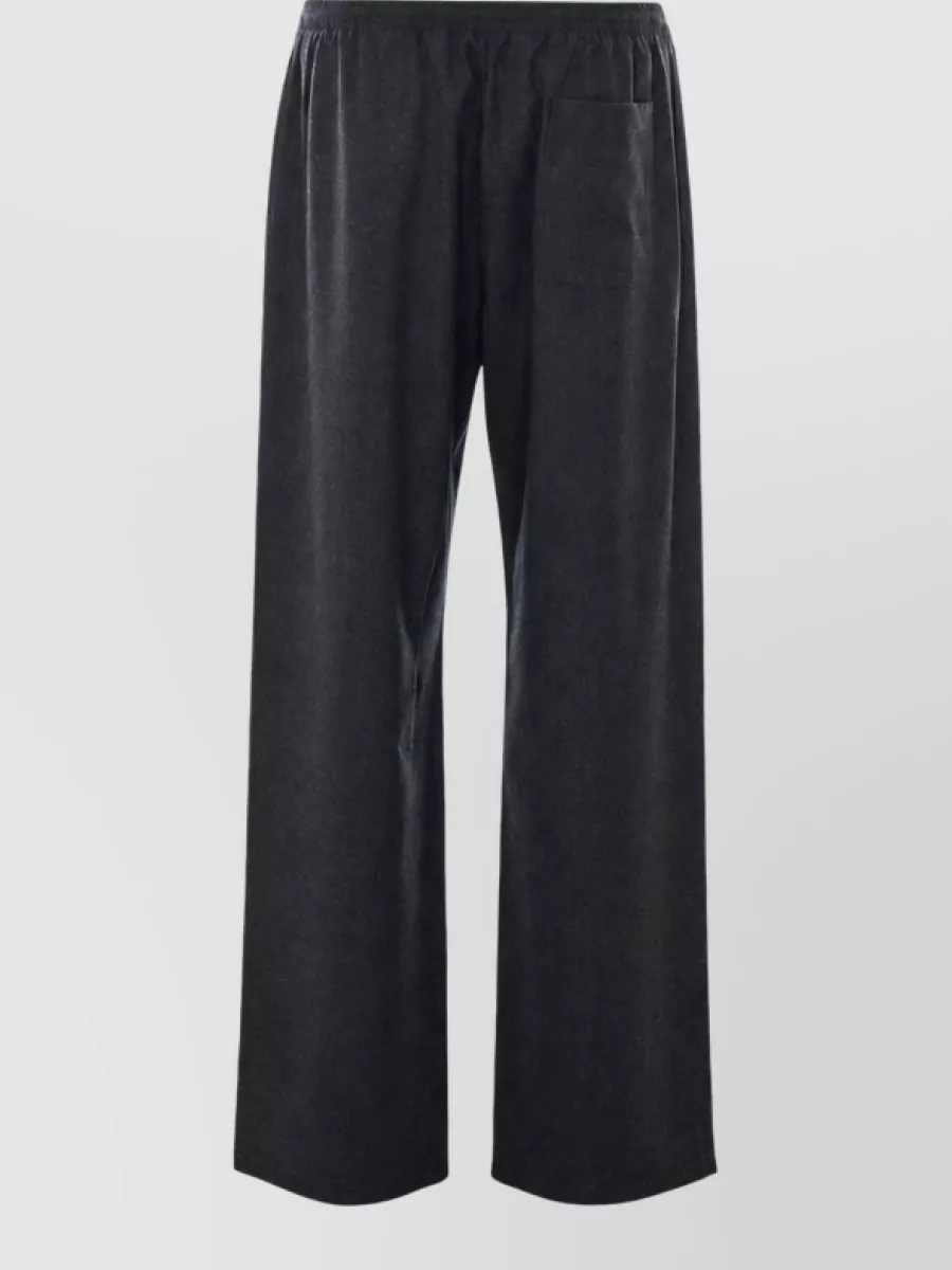 Lanvin wool wide-leg trousers