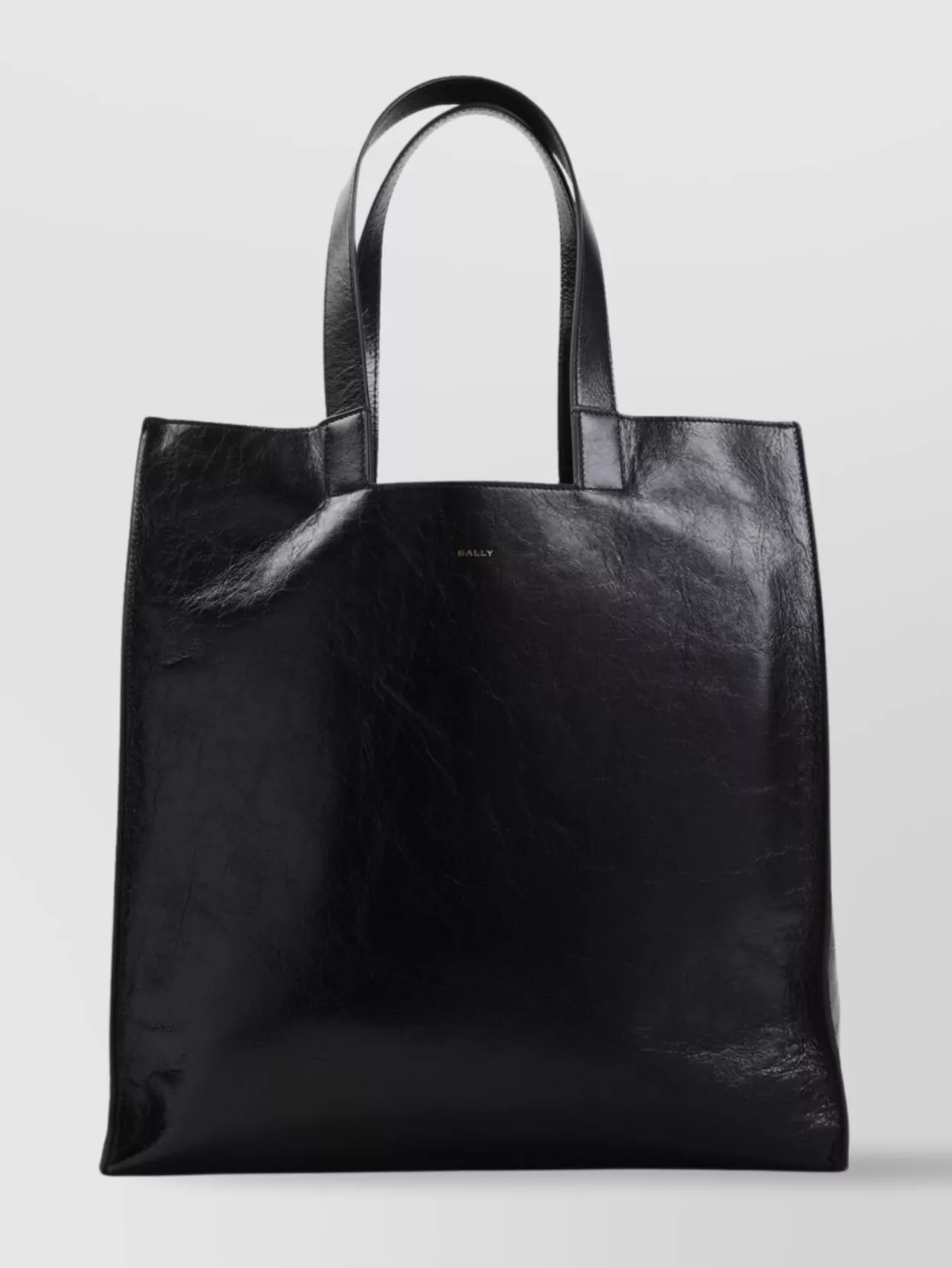 Bally Geometric Cut-Out Detail Tote Bag