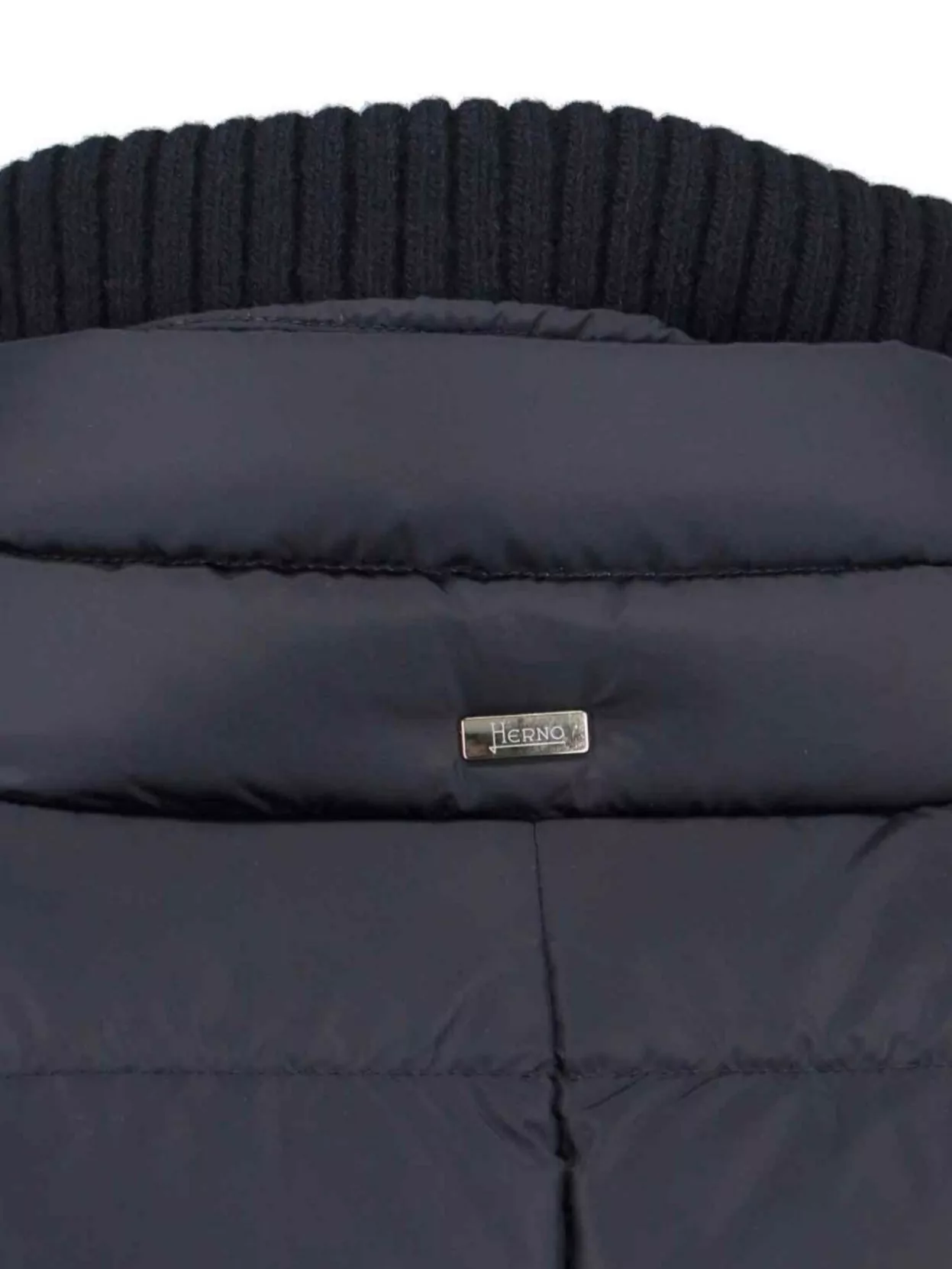 Herno Quilted High Collar Casual Jacket