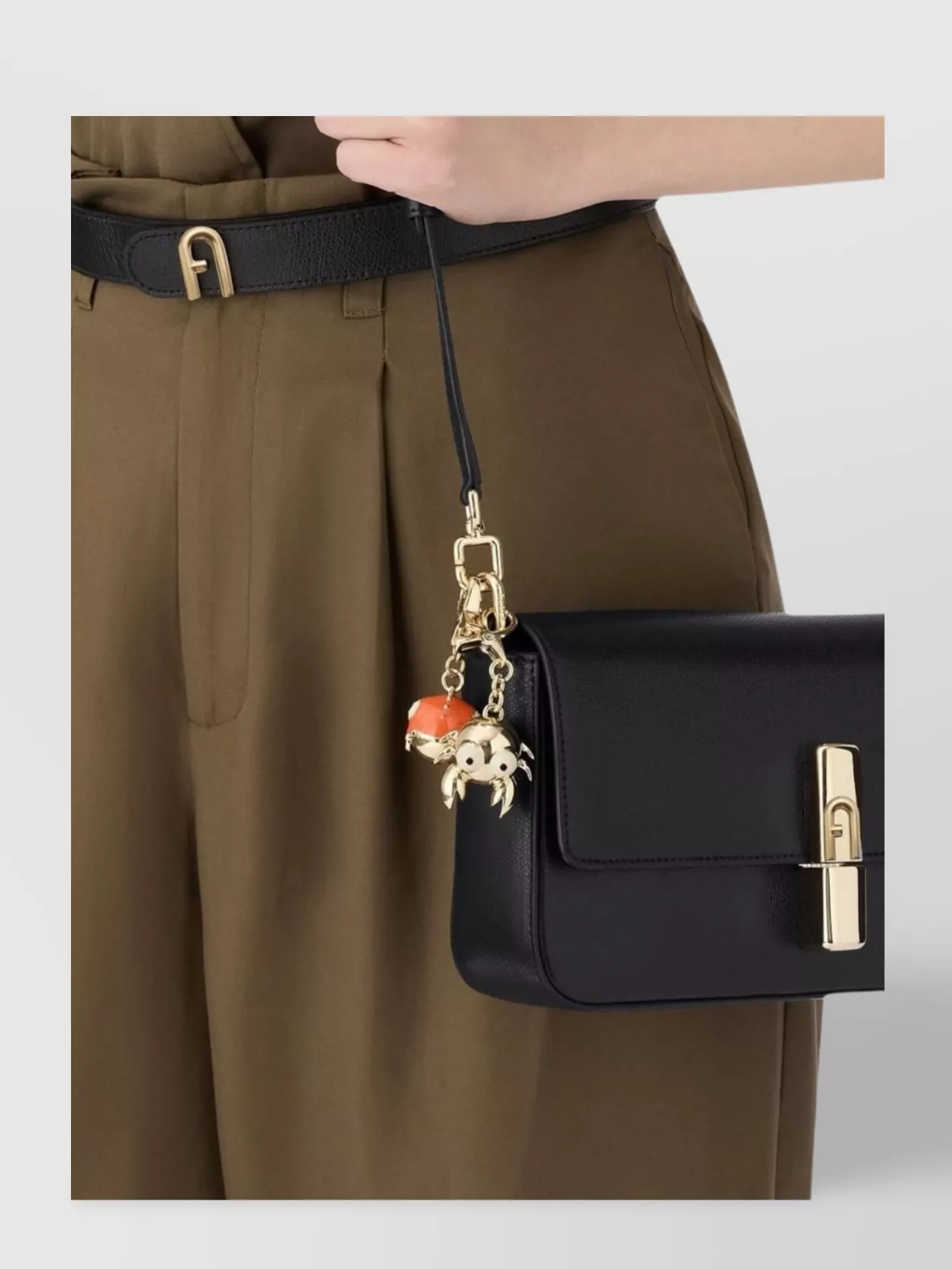 Furla Furla Iride Small Leather Crossbody Bag