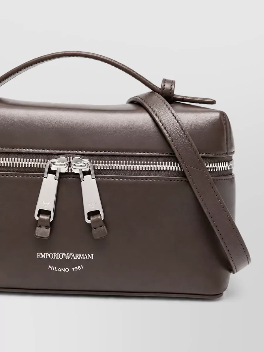 Emporio Armani Leather Vanity Case