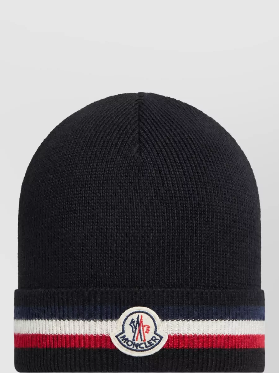 Moncler virgin wool beanie