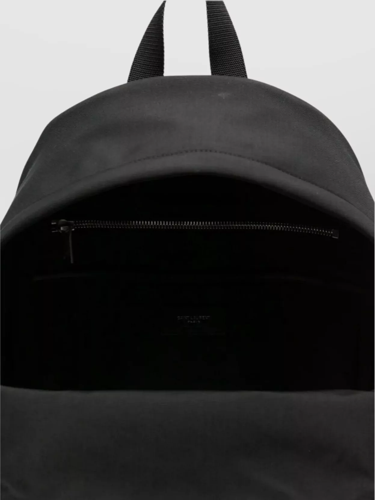 Saint Laurent Leather City Backpack Adjustable Straps