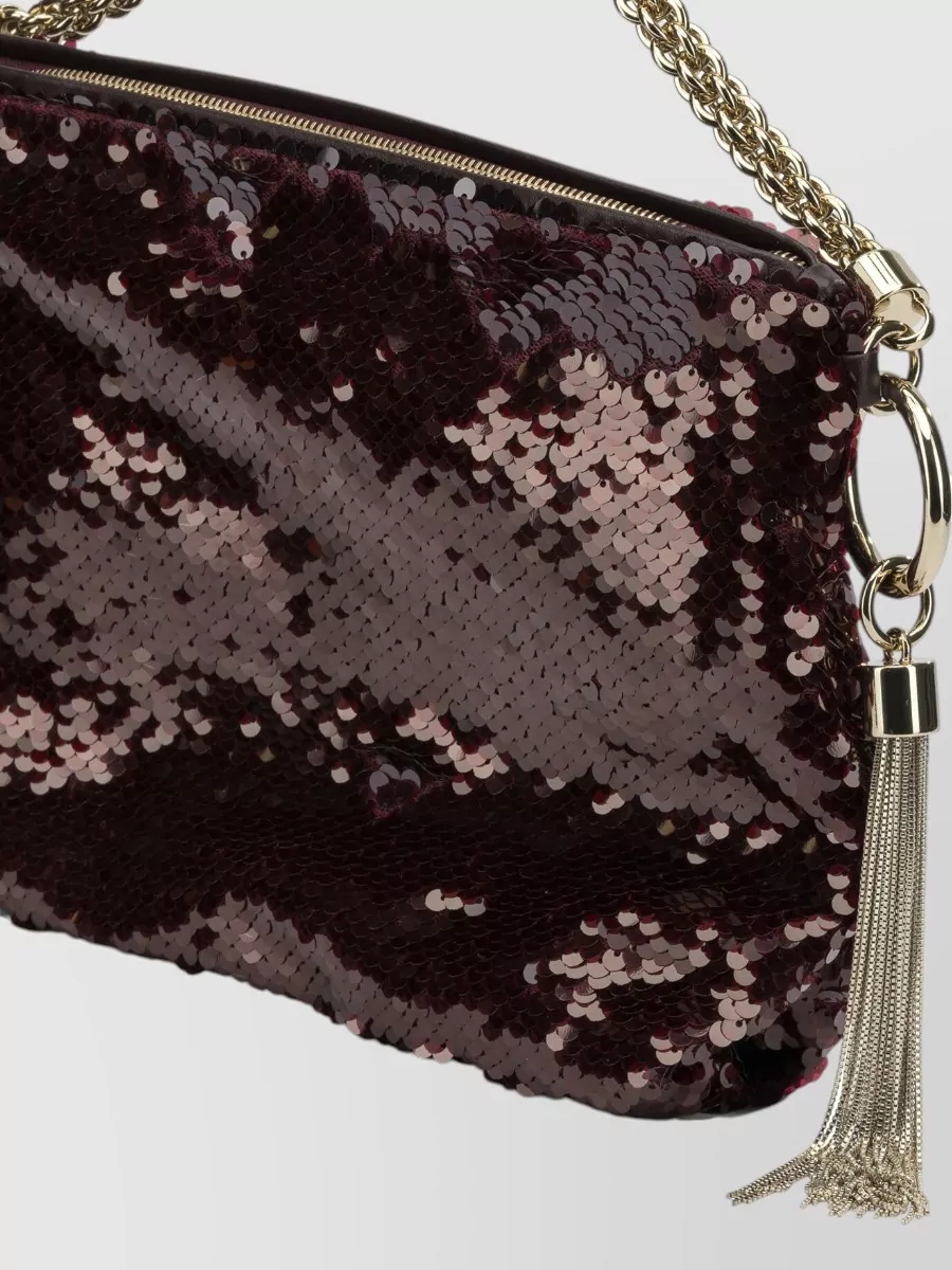 Jimmy Choo Callie Small Fabric Clutch Bag