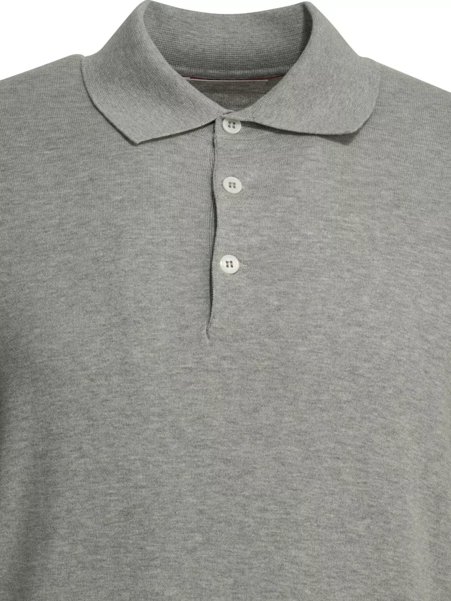 Brunello Cucinelli Cotton Polo Shirt