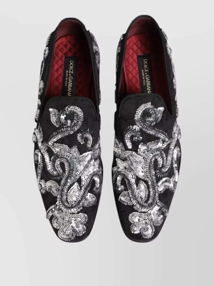Dolce&Gabbana Sequin Slippers