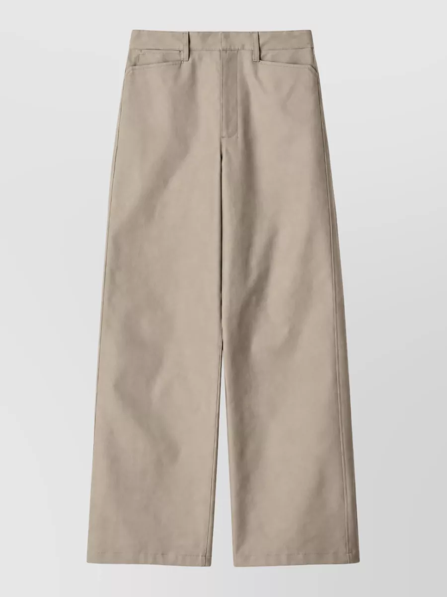 Lemaire Cotton Wide-Leg Trousers