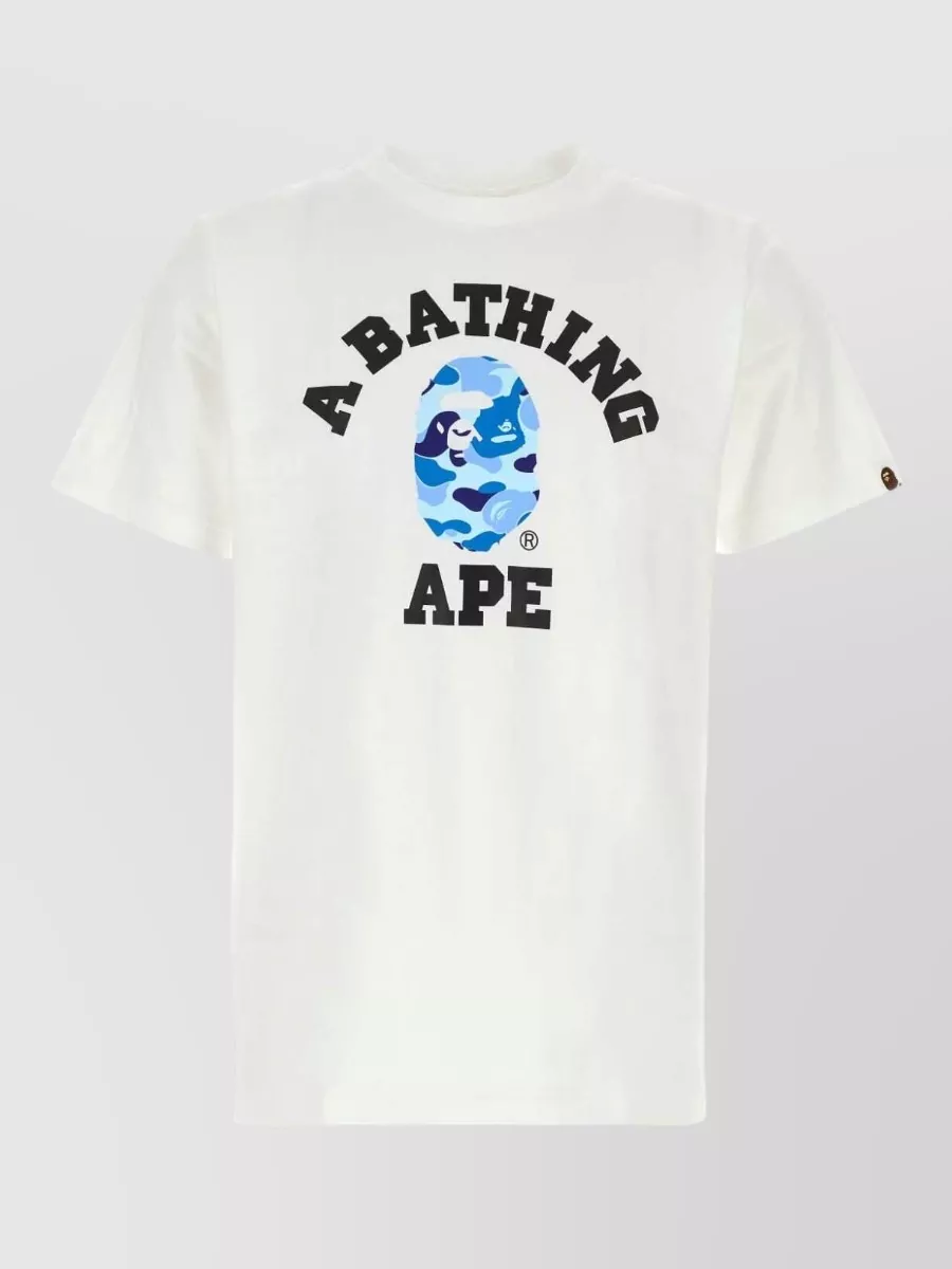 Bape Cotton Logo Print T-Shirt