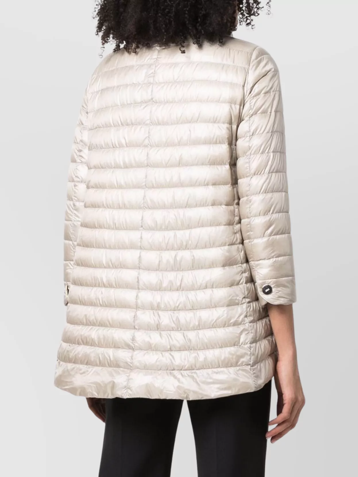 Herno Nylon Midi Down Jacket