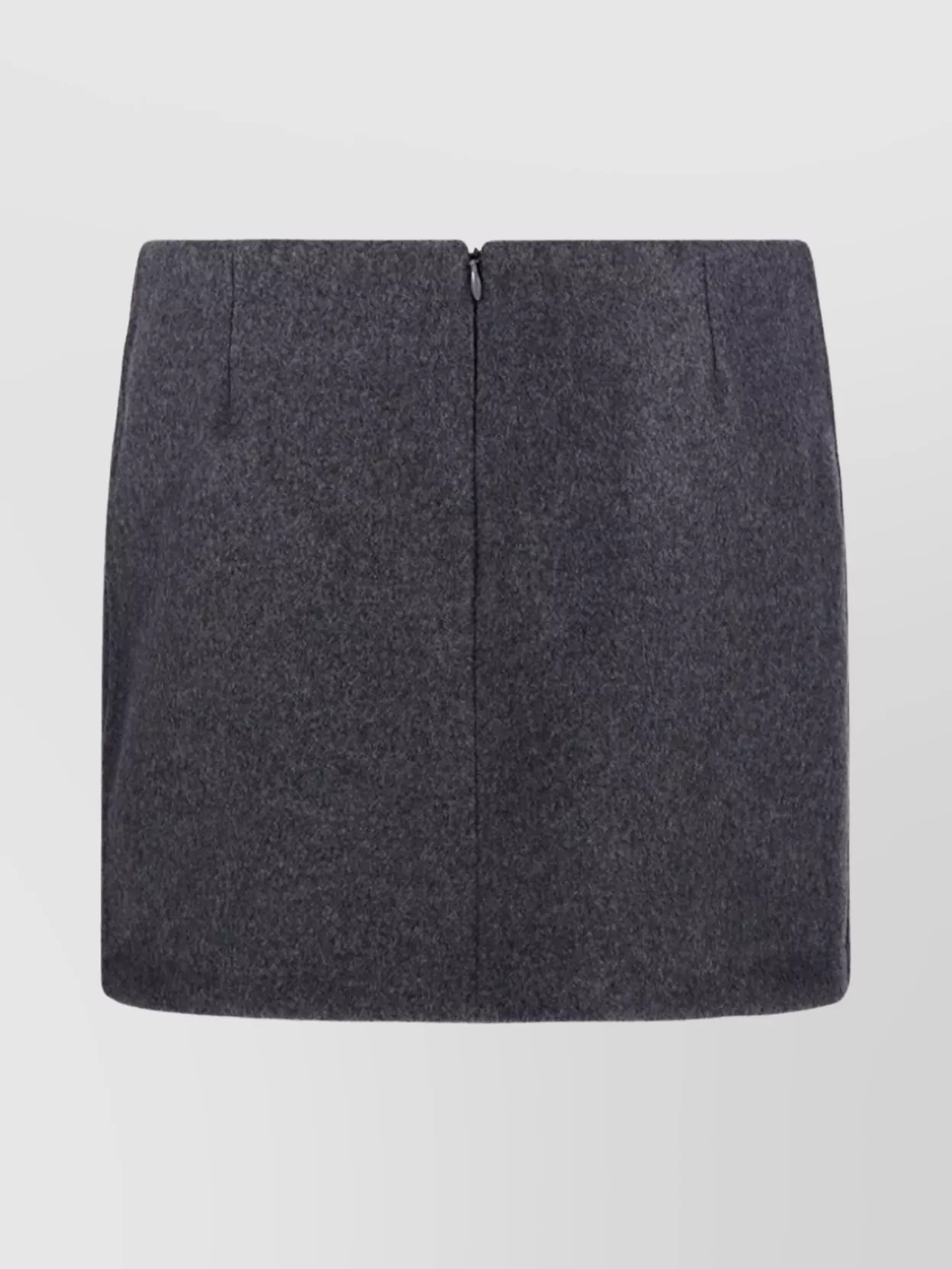 Sportmax Mini Wool Blend Skirt For Casual Wear In Blue