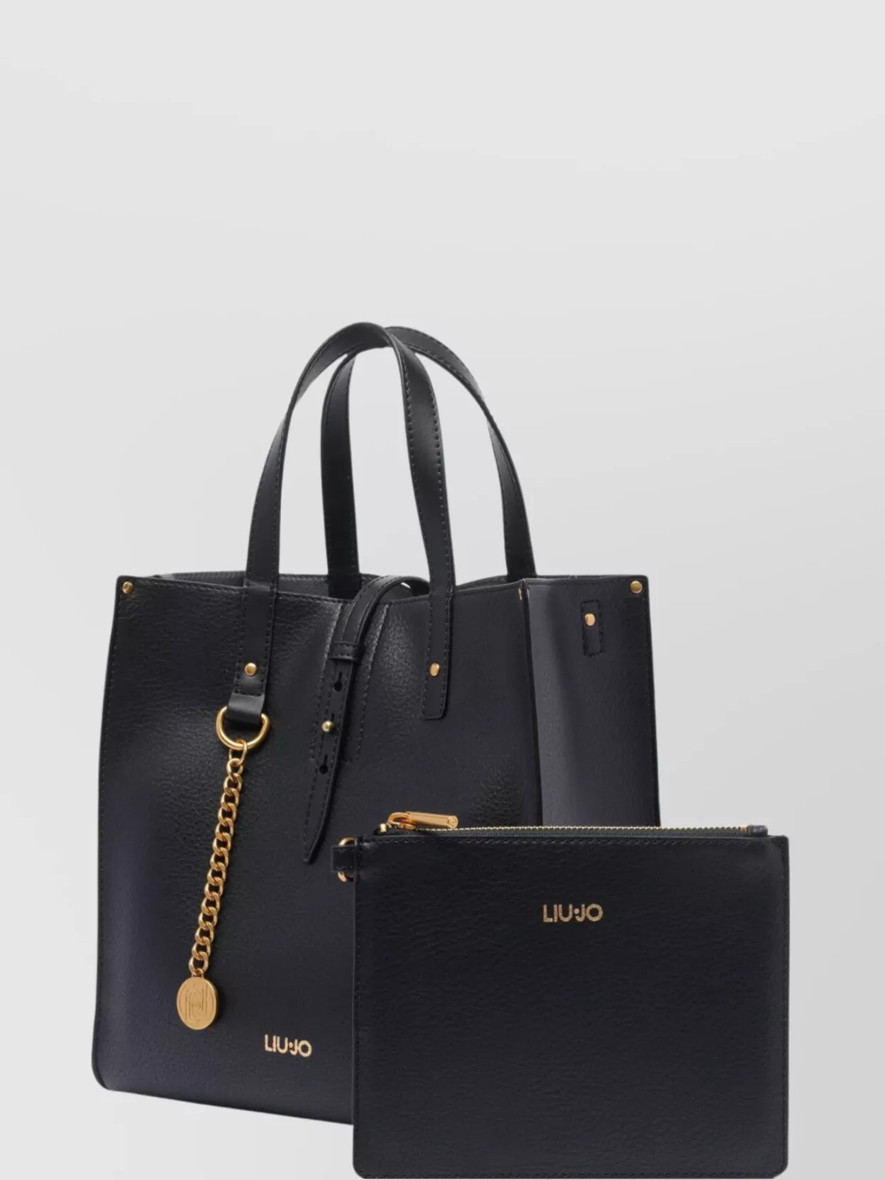 Liu Jo Textured Chain Charm Cross-Body Bag