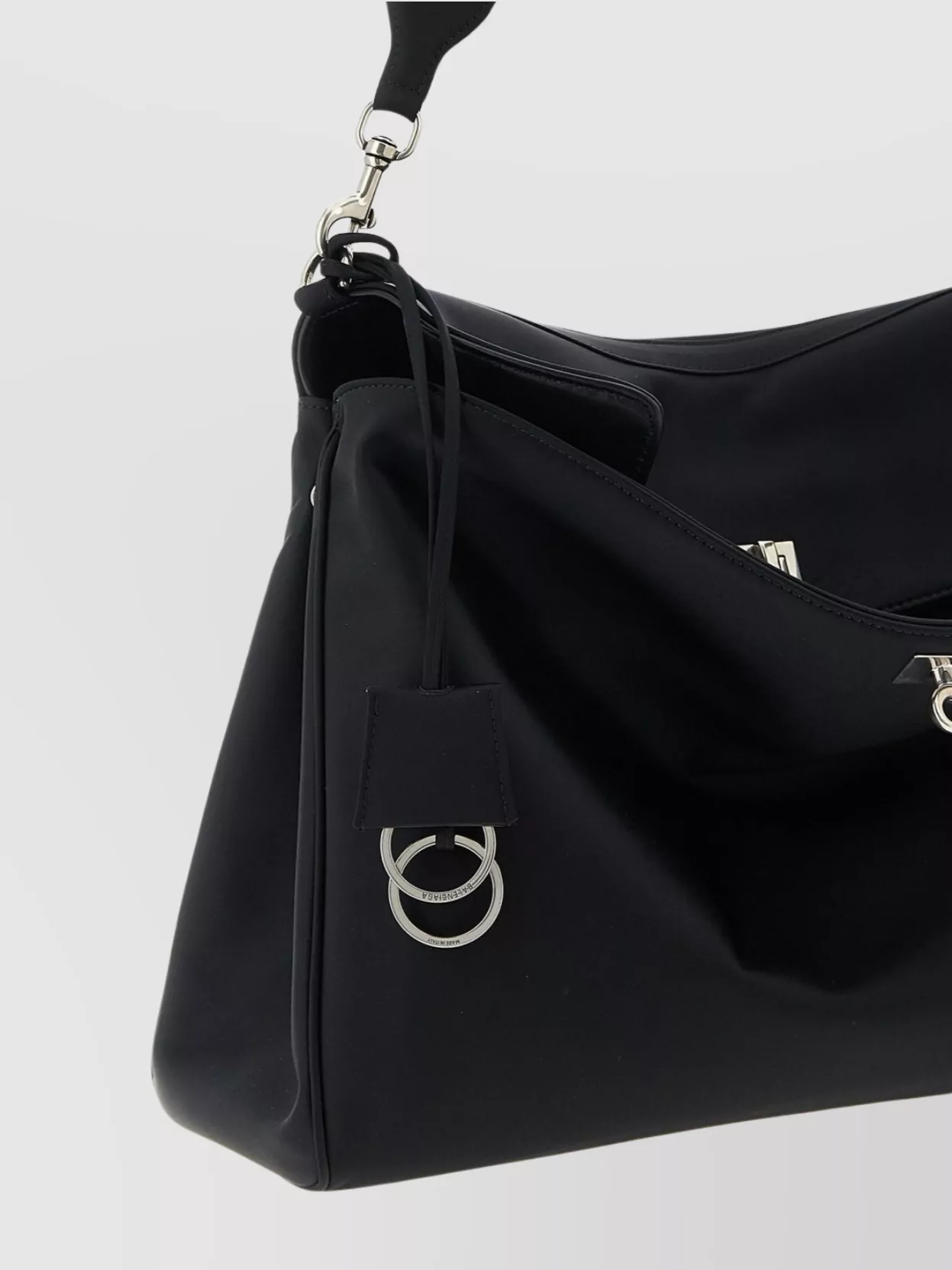 Balenciaga Medium Handbag With Top Handle And Metallic Hardware