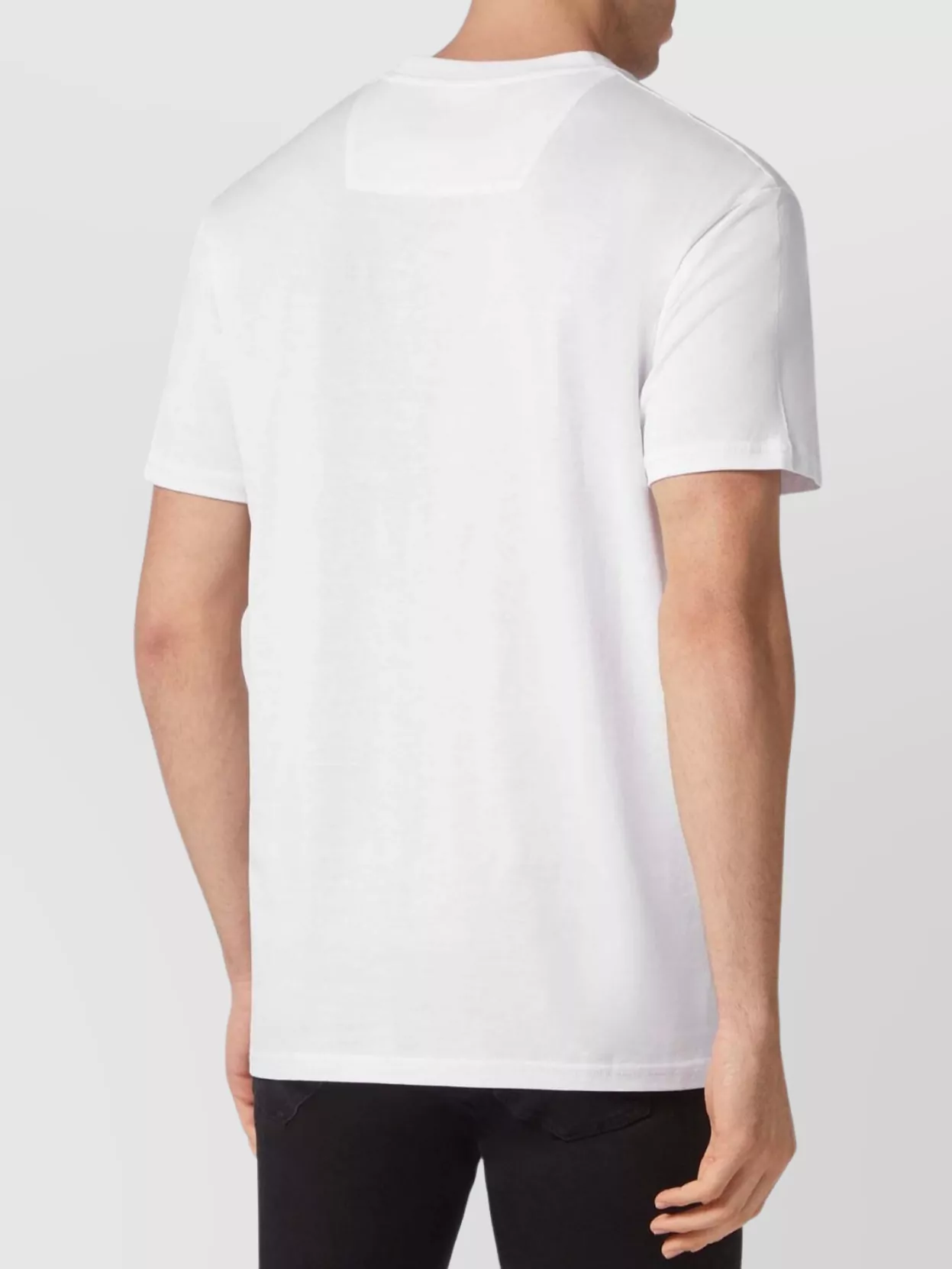 Philipp Plein Crew Neck Graphic Print Short Sleeves T-Shirt